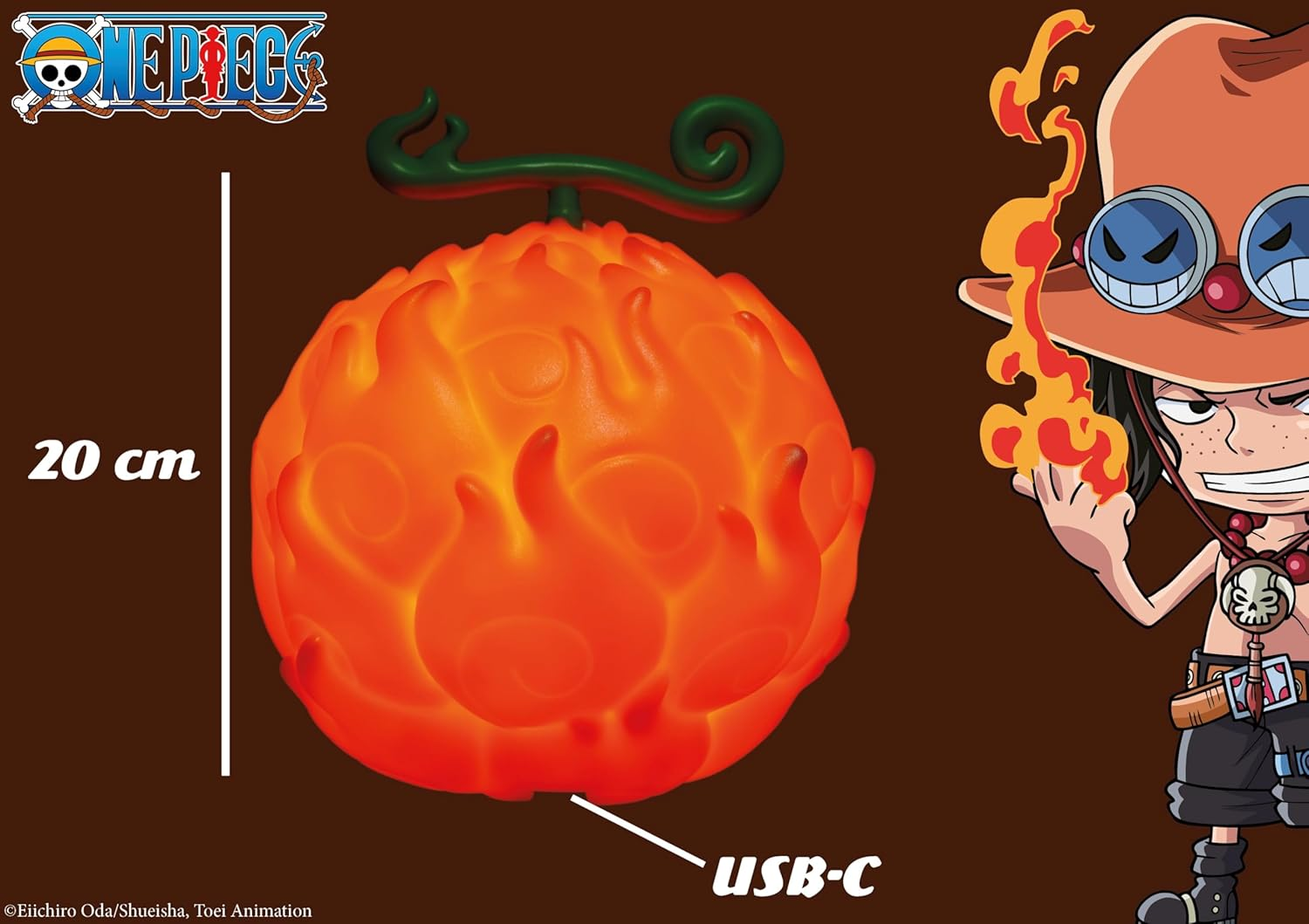 One Piece Light-Up Flame-Flame Devil Fruit