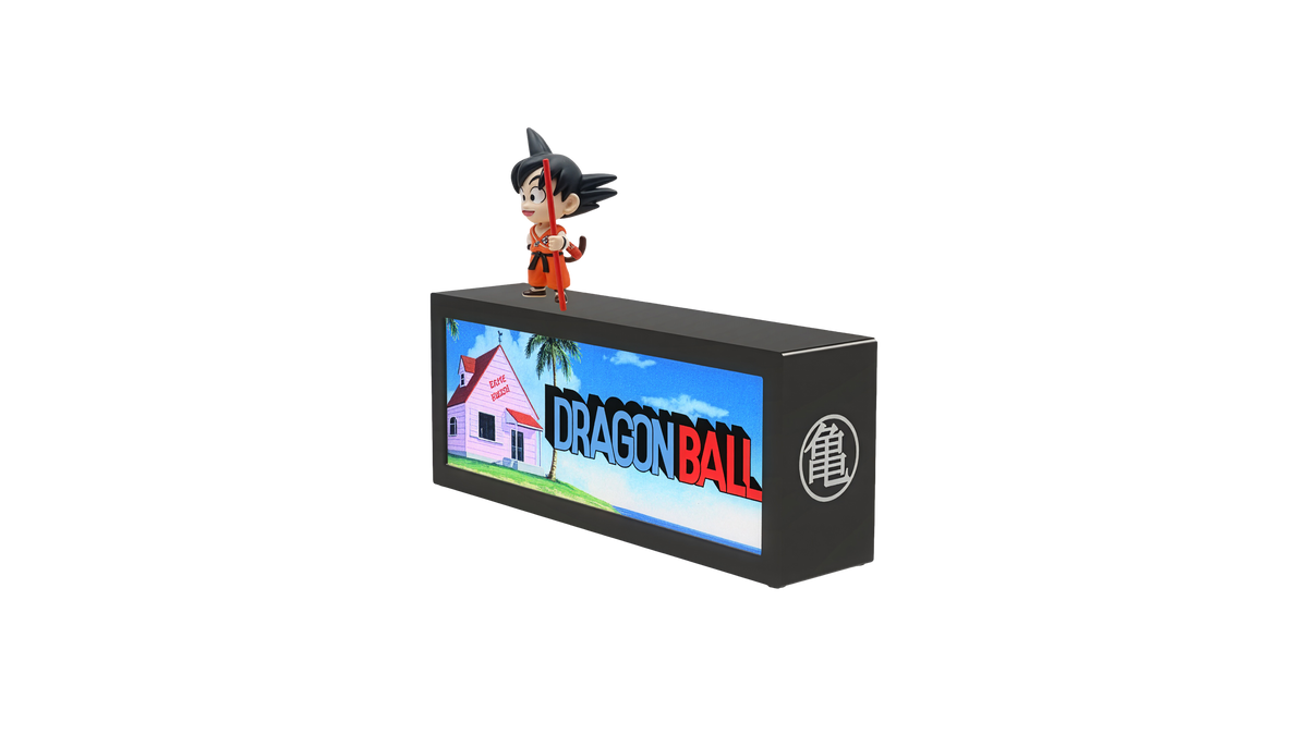 Dragon Ball Box Light with Goku Figure