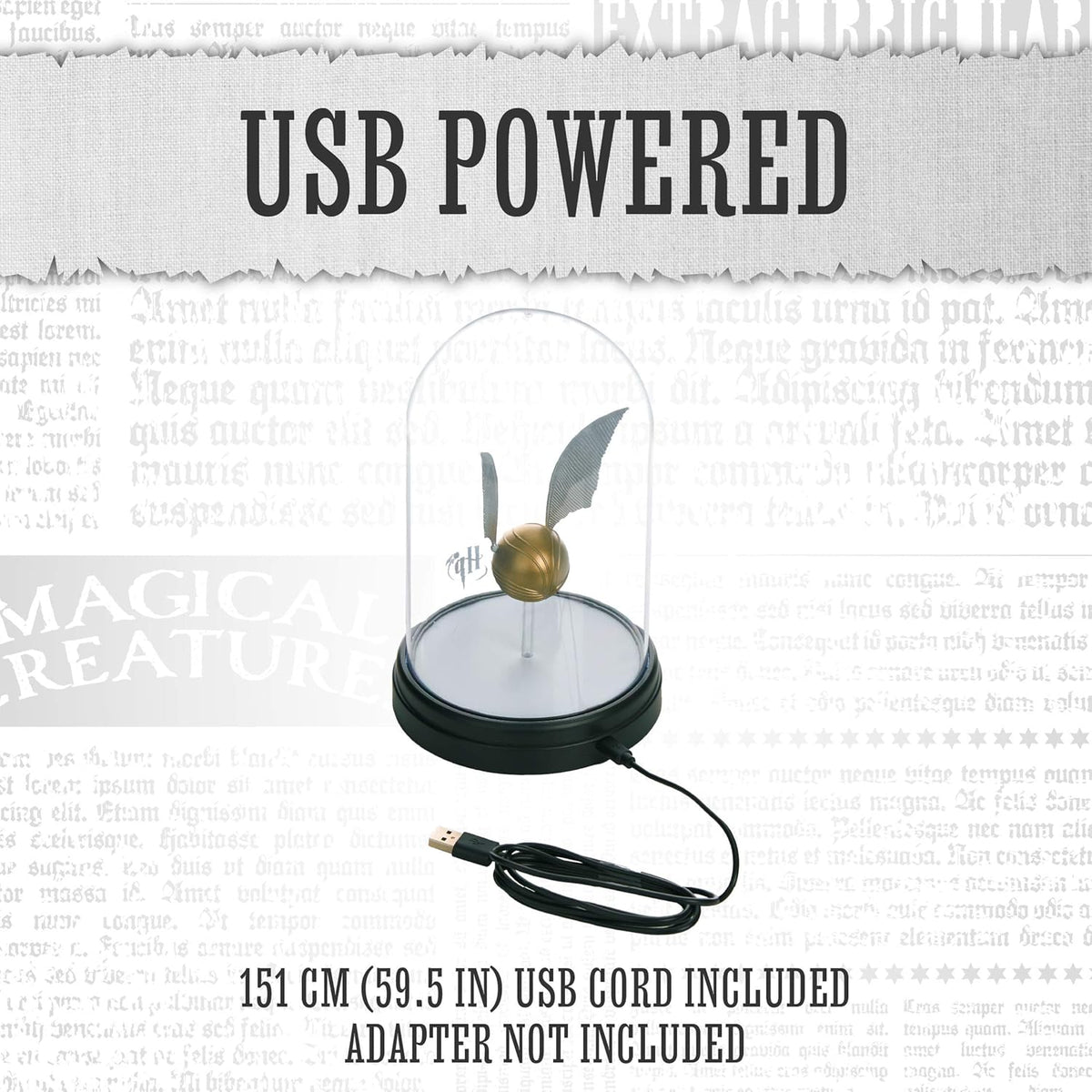 Harry Potter Golden Snitch Light
