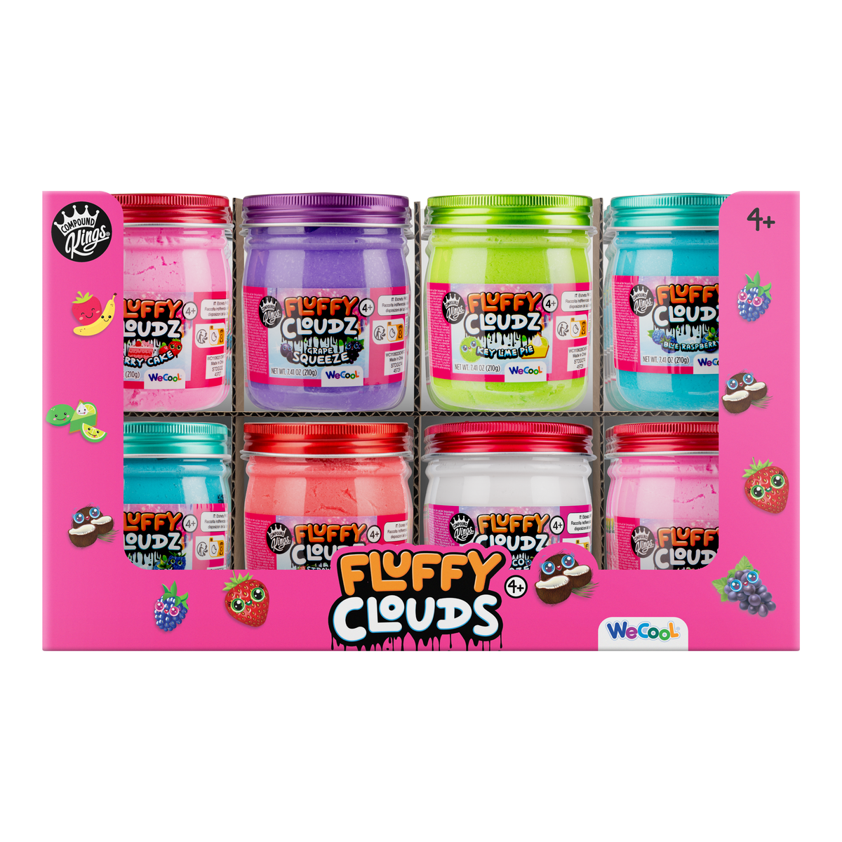 Fluffy Cloudz Jar Assortment (CDU 24)