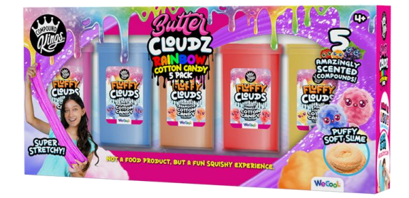 Rainbow Cotton Candy Butter Cloudz