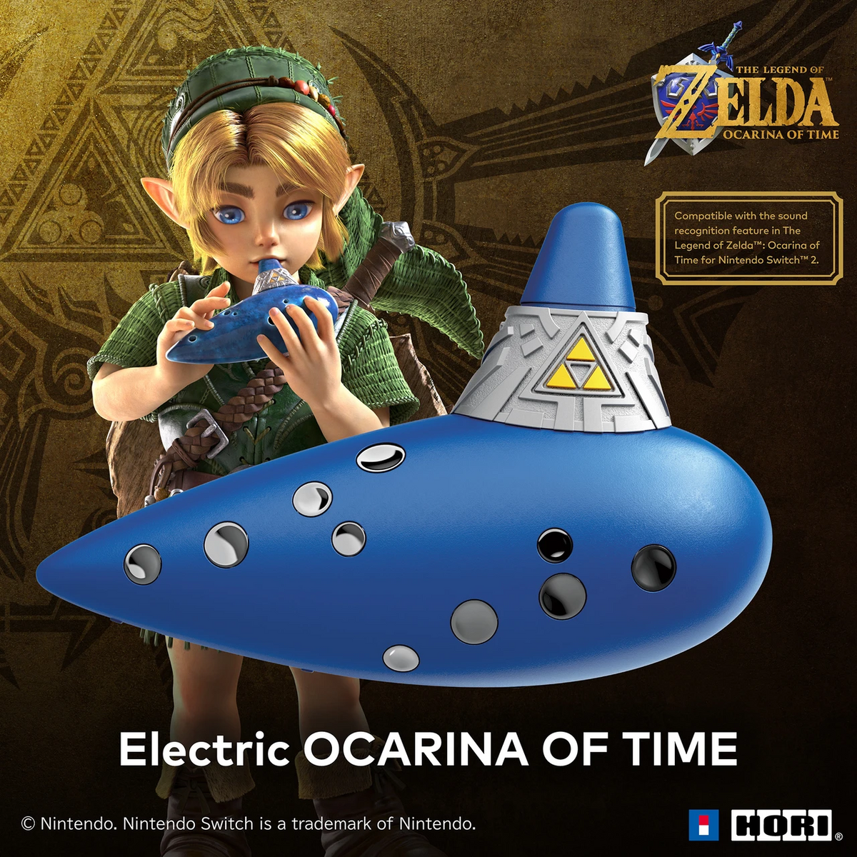 Hori Switch 2 Zelda Electric Ocarina