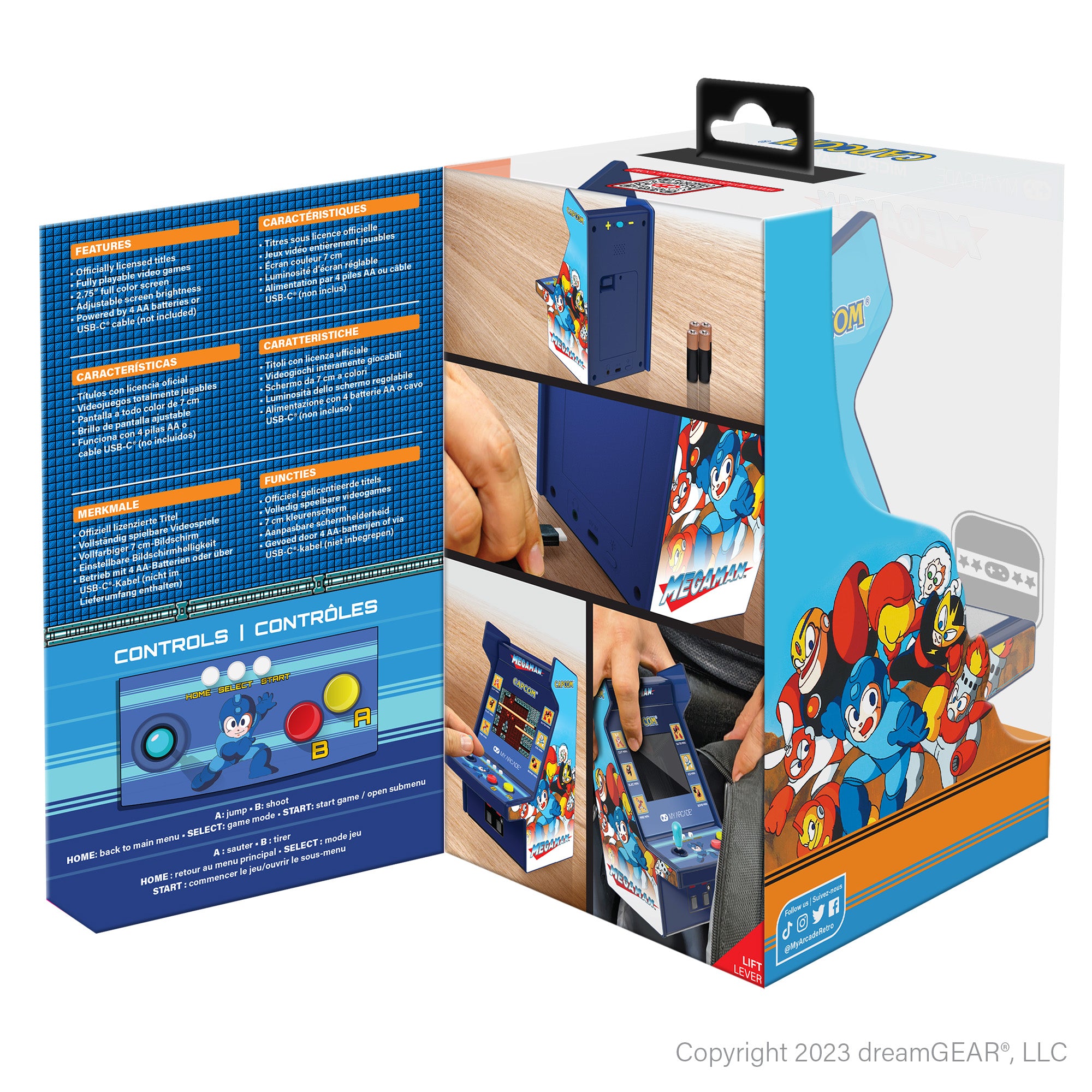 Micro Player Pro Mega Man