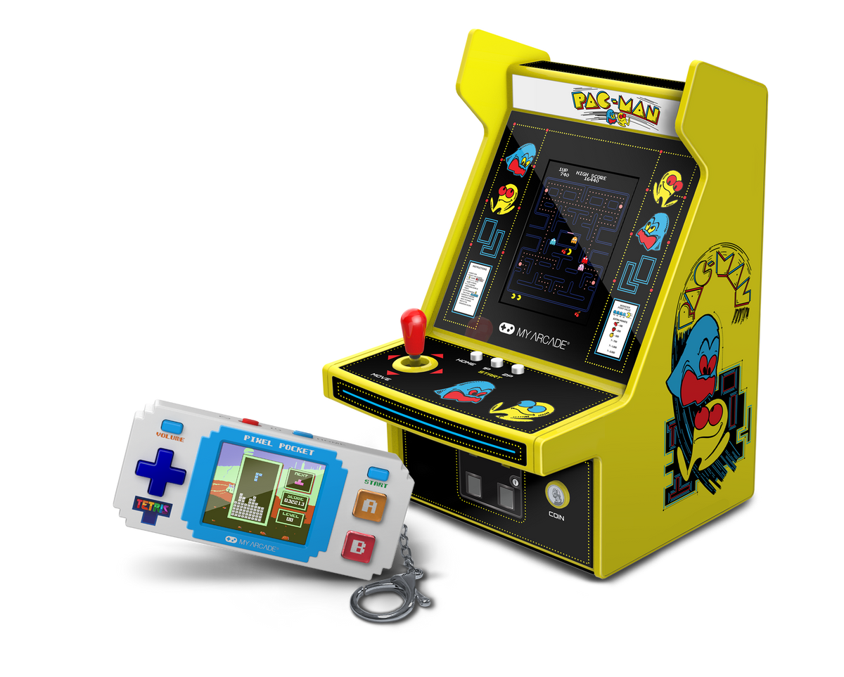 Micro Player Pro Pac-Man & Pixel Pocket Tetris