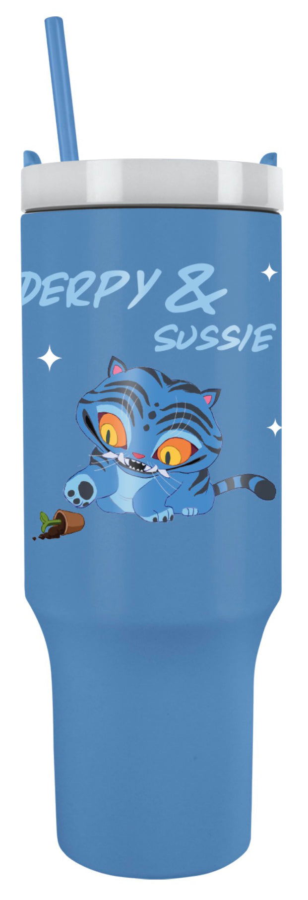 K-Pop Demon Hunters Derpy Fuzzy Tumbler