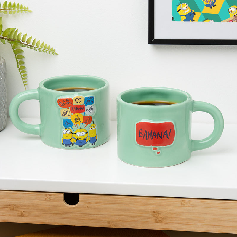 Minions Embossed Mug