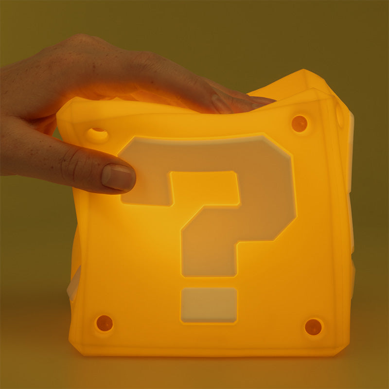 Super Mario Question Block SquishyGlo Light