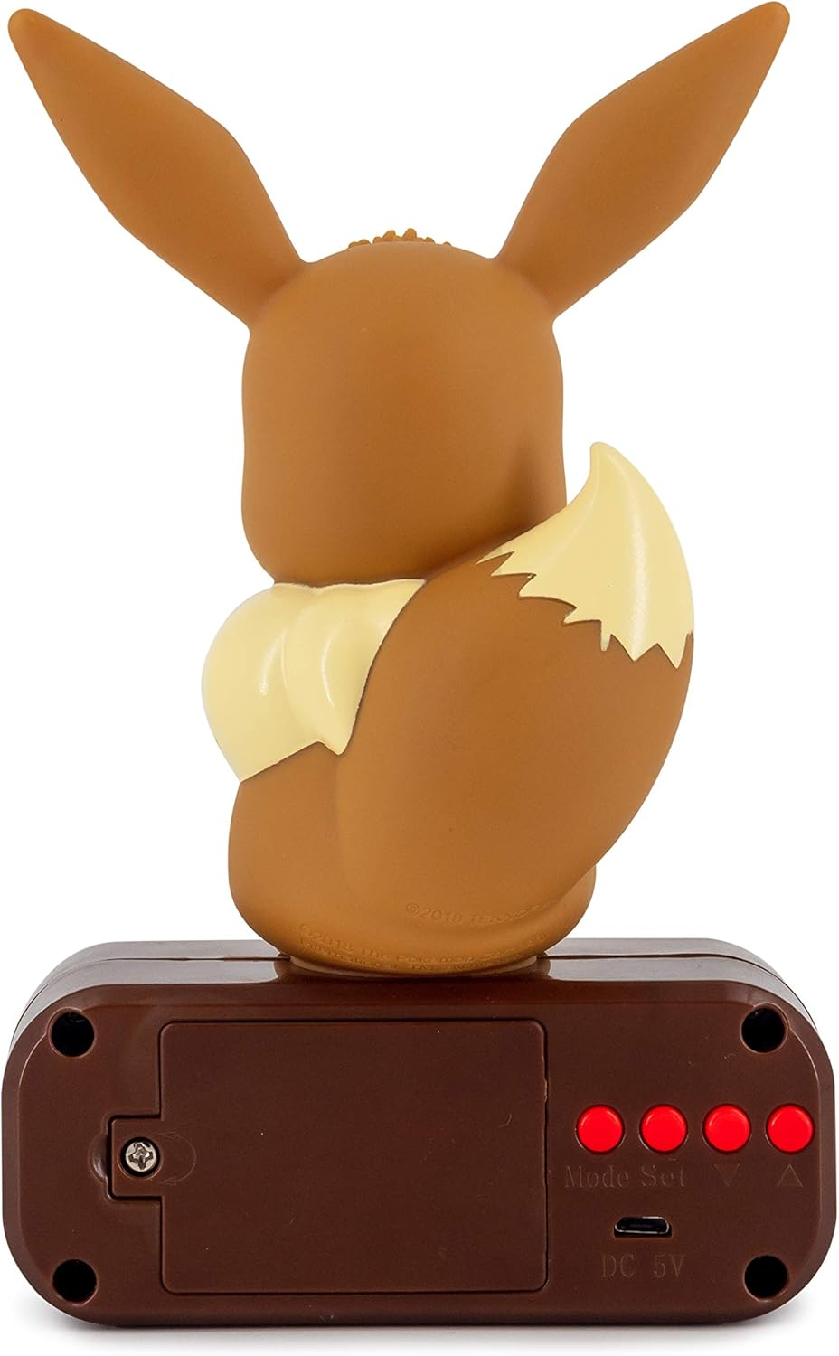 Pokemon Eevee Light-up Alarm Clock