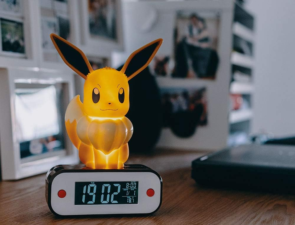 Pokemon Eevee Light-up Alarm Clock