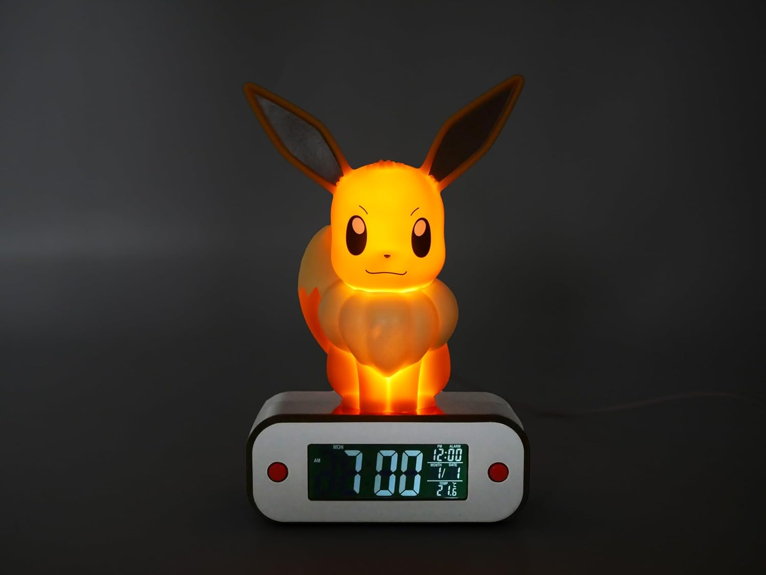 Pokemon Eevee Light-up Alarm Clock