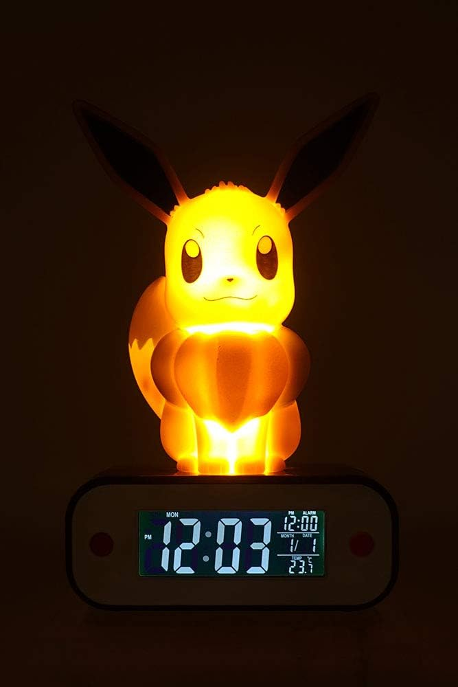 Pokemon Eevee Light-up Alarm Clock