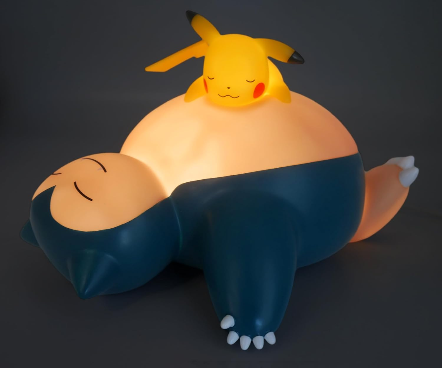 Pokemon Snorlax & Pikachu 25cm Light-up Figure