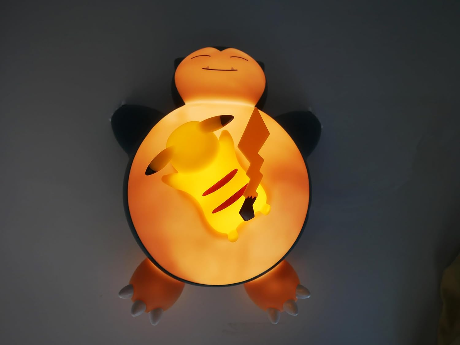 Pokemon Snorlax & Pikachu 25cm Light-up Figure