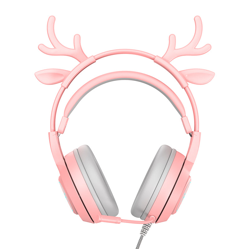 PowerPlay Cat RGB Gaming Headset (Pink)
