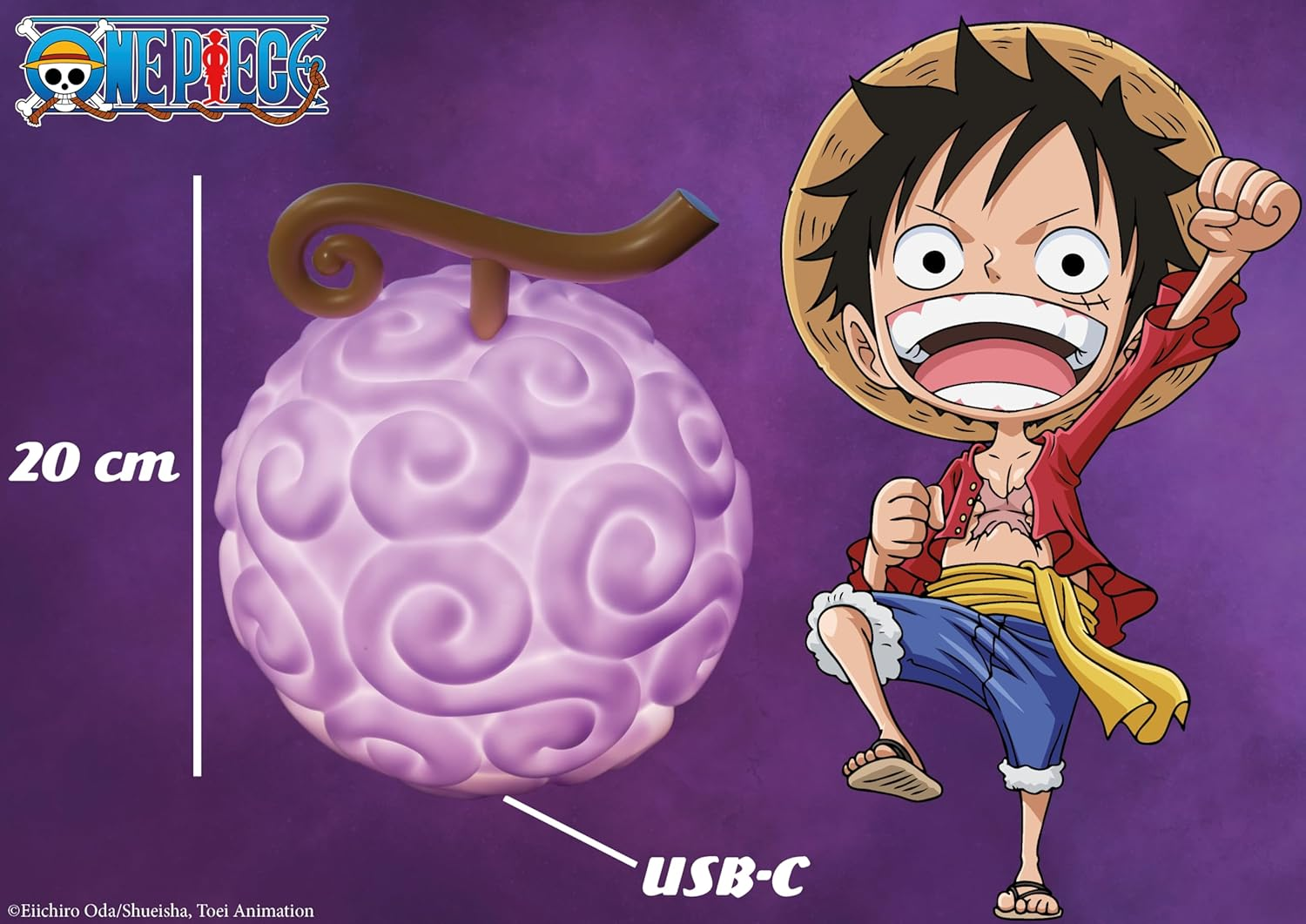 One Piece Light-Up Gum-Gum Devil Fruit