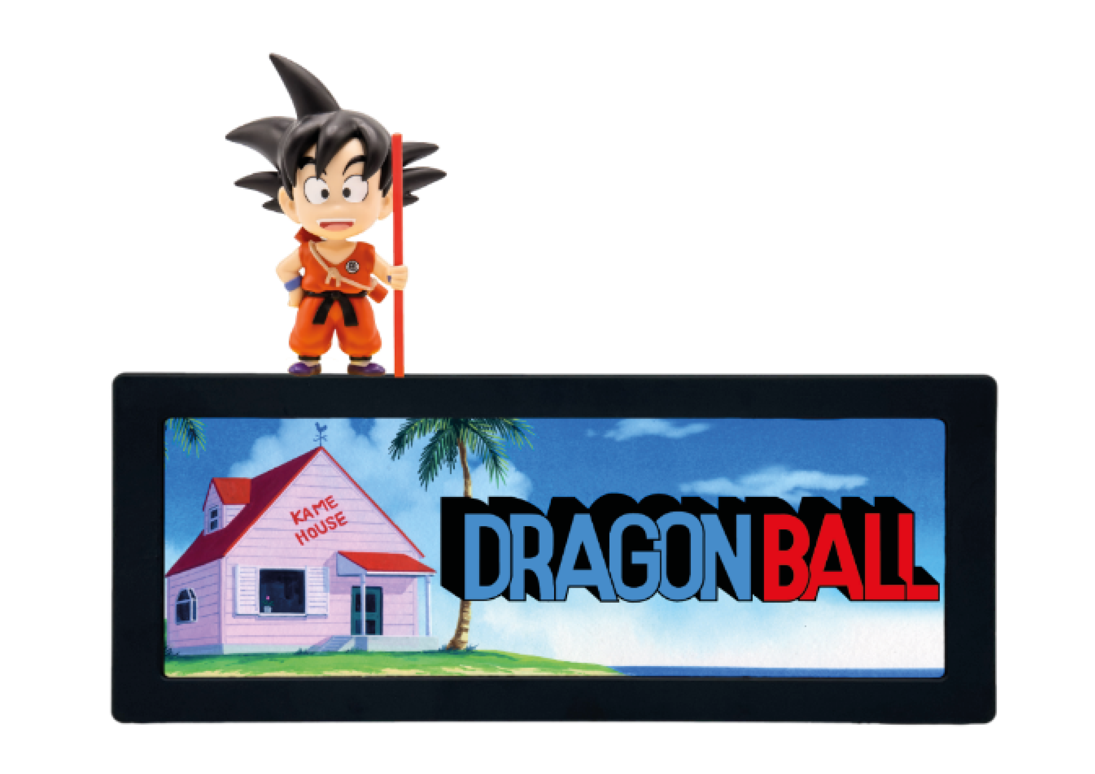 Dragon Ball Box Light with Goku Figure