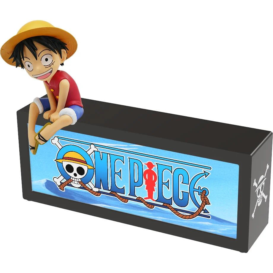 One Piece Box Light with Luffy Figure