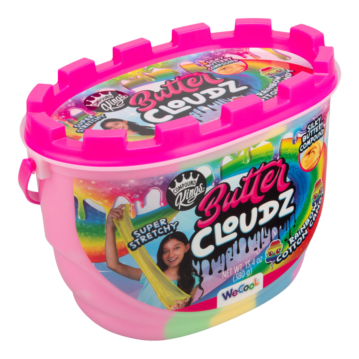 Butter Cloudz Large Tub Rainbow Cotton Candy