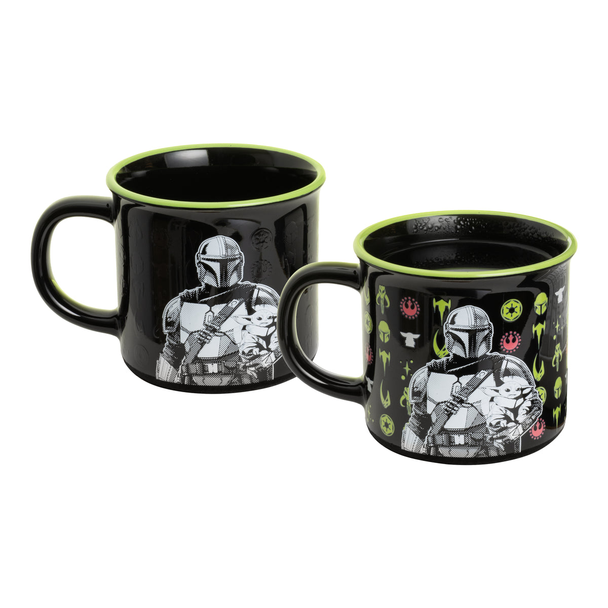 Star Wars Mandalorian and Grogu Heat Change Mug