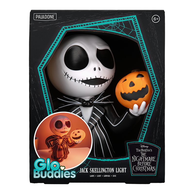 Nightmare Before Christmas Jack Skellington Globuddies Light