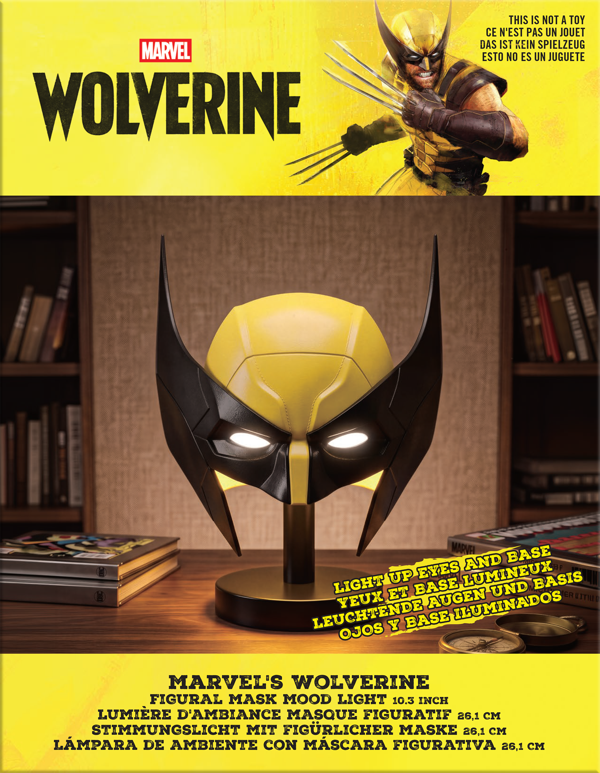 Wolverine Mask 8in Collectable Light