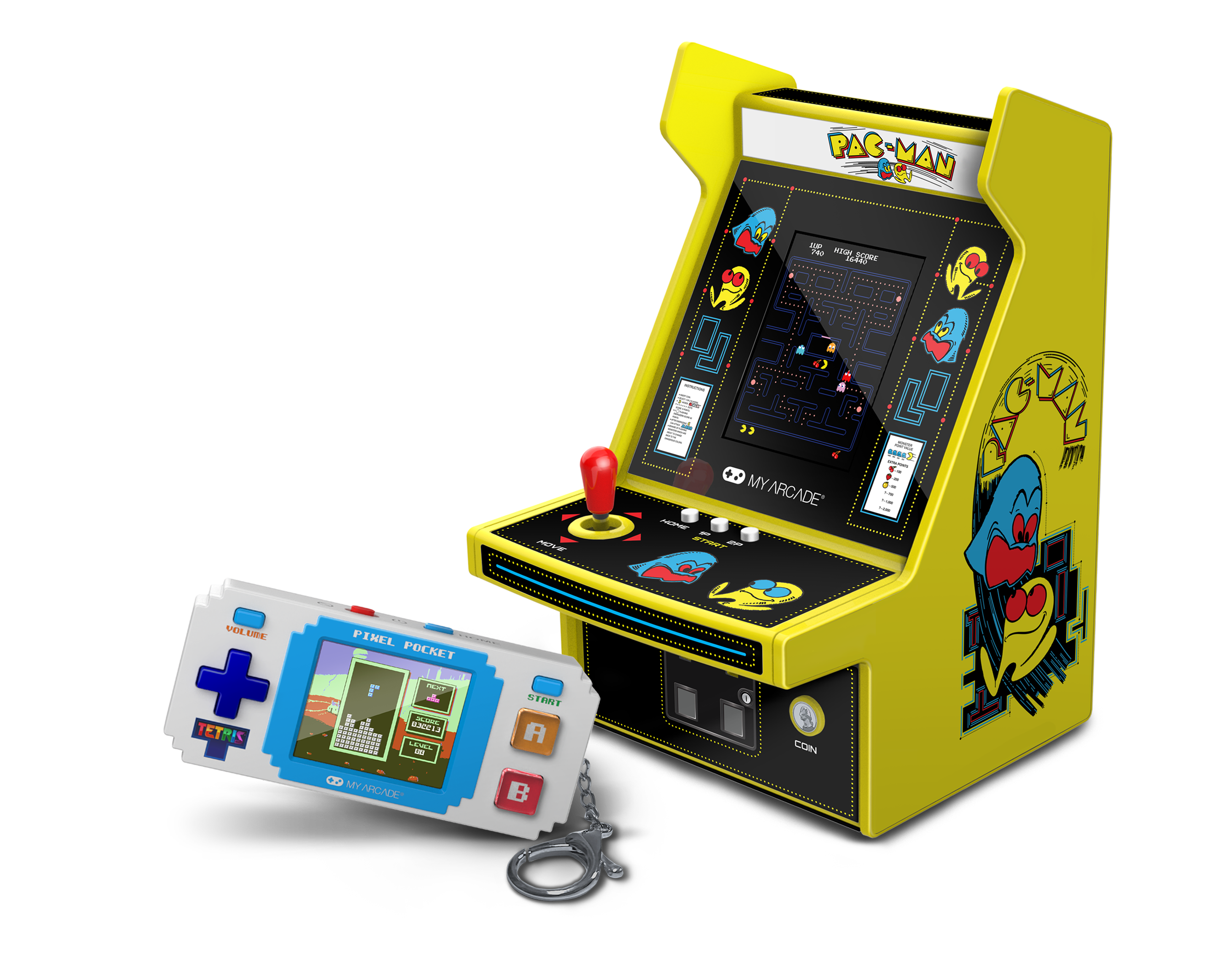 Micro Player Pro Pac-Man & Pixel Pocket Tetris