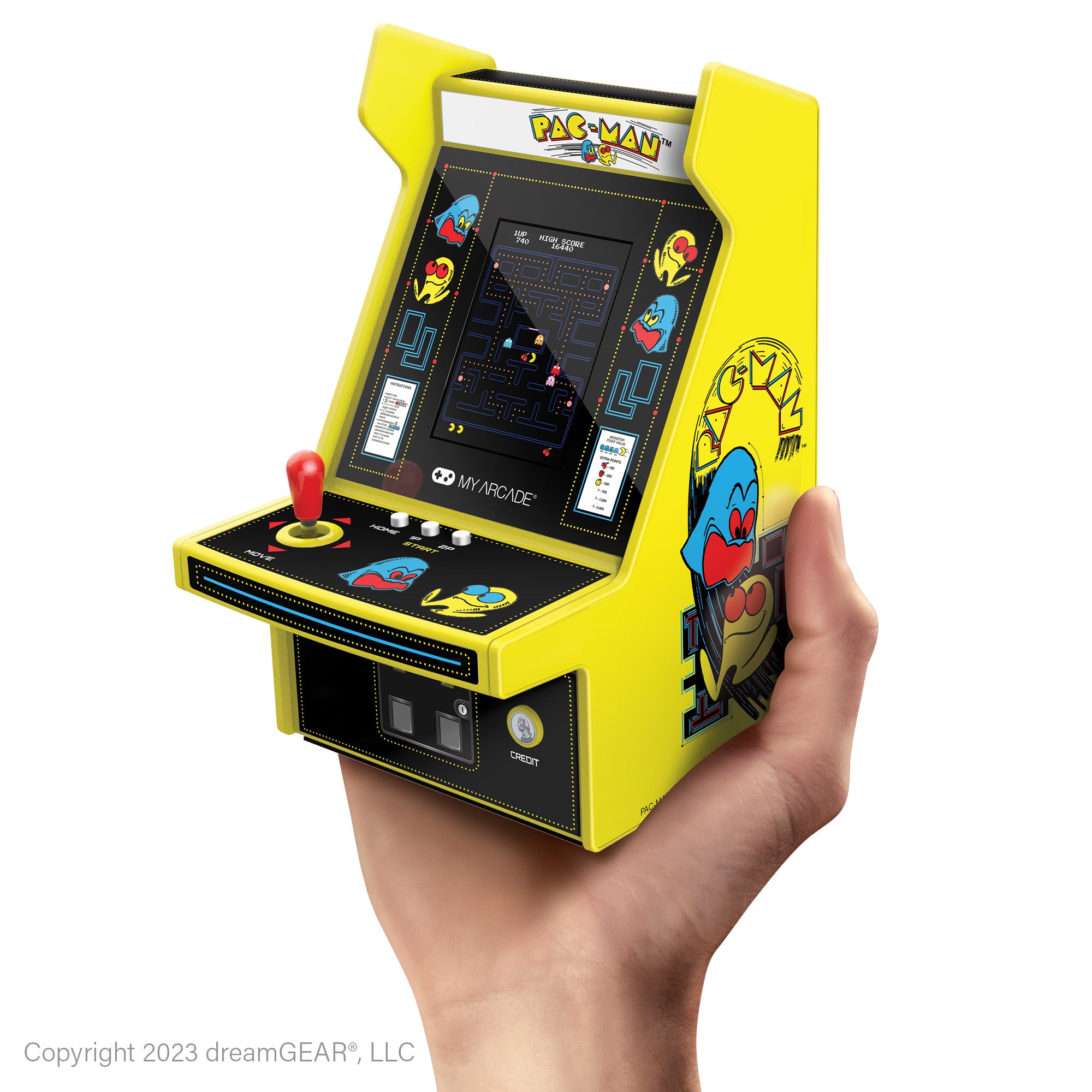 Micro Player Pro Pac-Man & Pixel Pocket Tetris