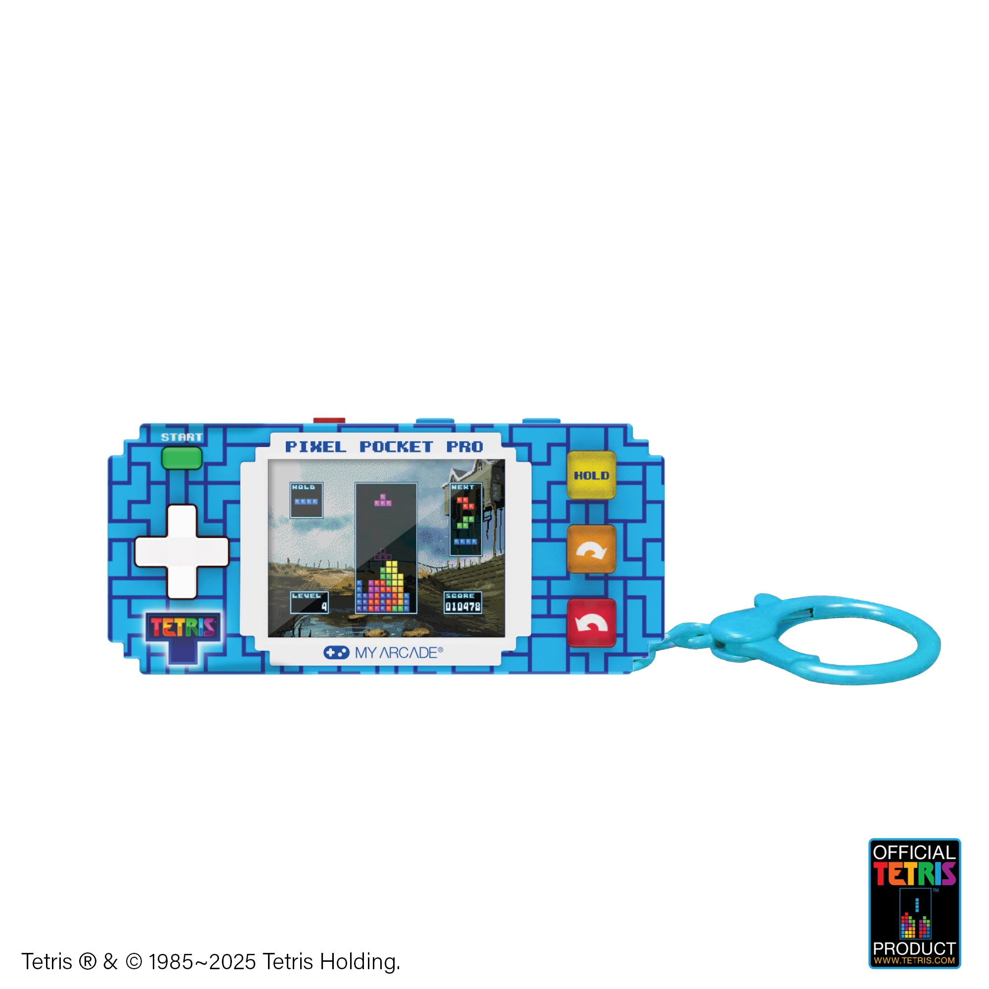 Pixel Pocket Pro Tetris
