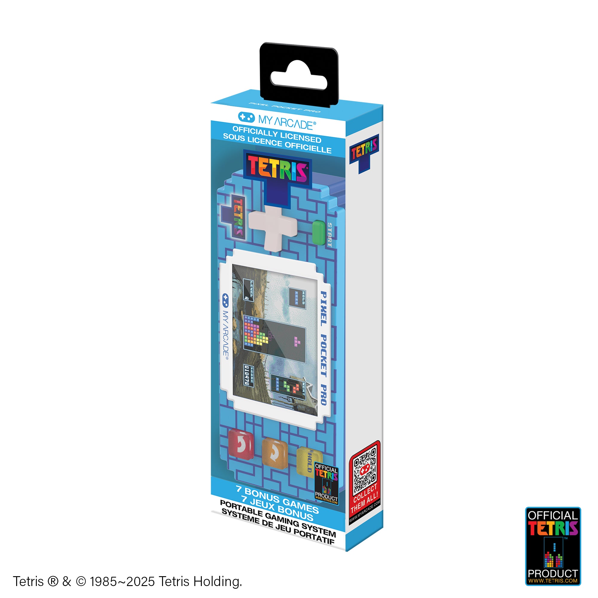 Pixel Pocket Pro Tetris