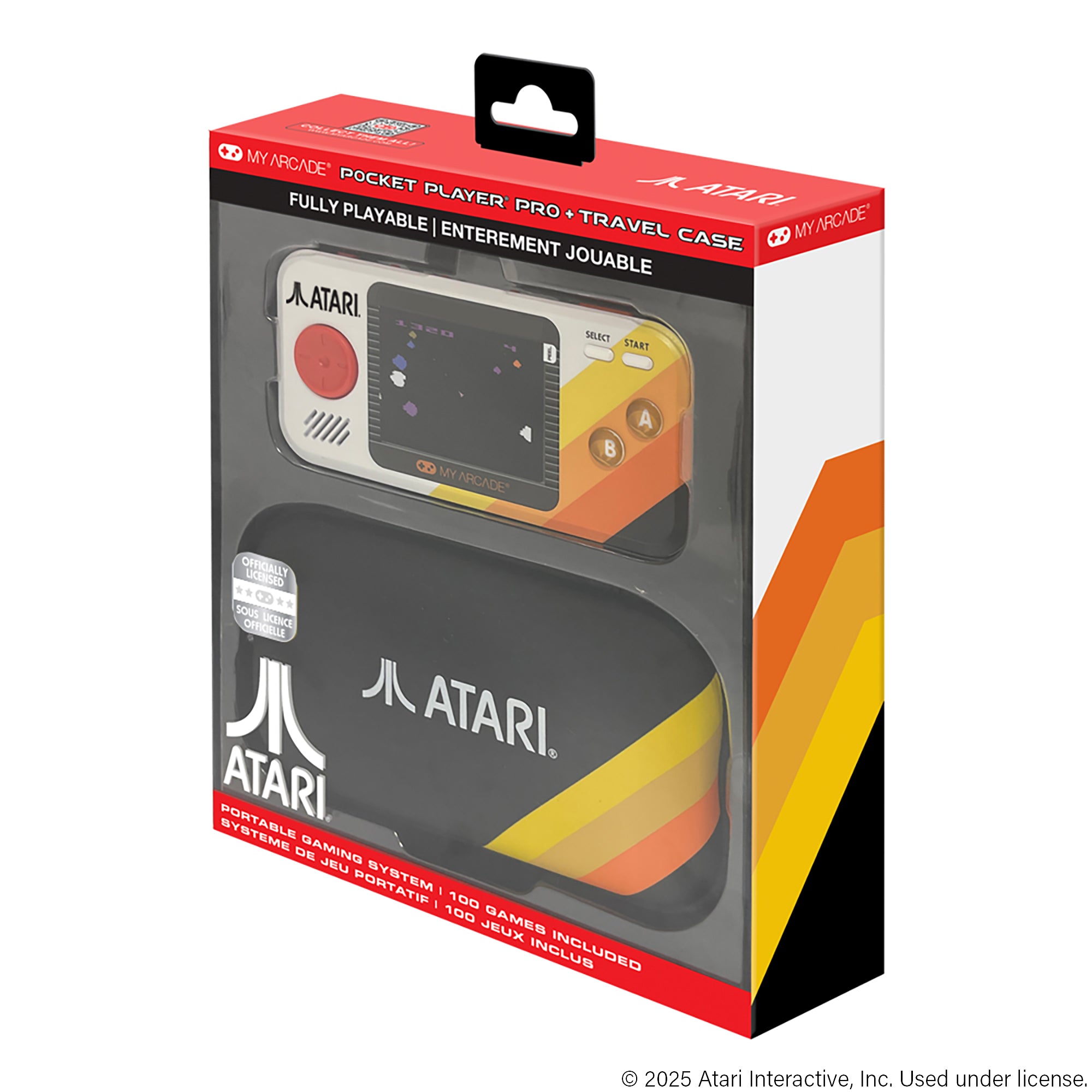 Pocket Player Pro & Travel Case Atari