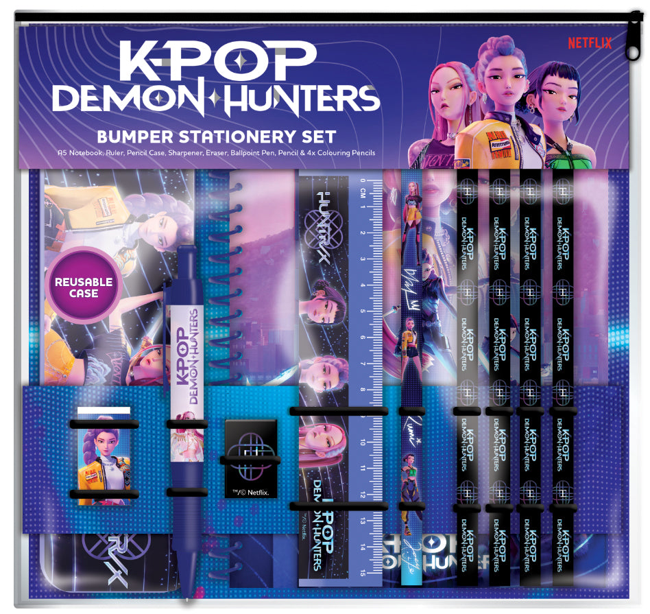 K-Pop Demon Hunters Bumper Stationary Set