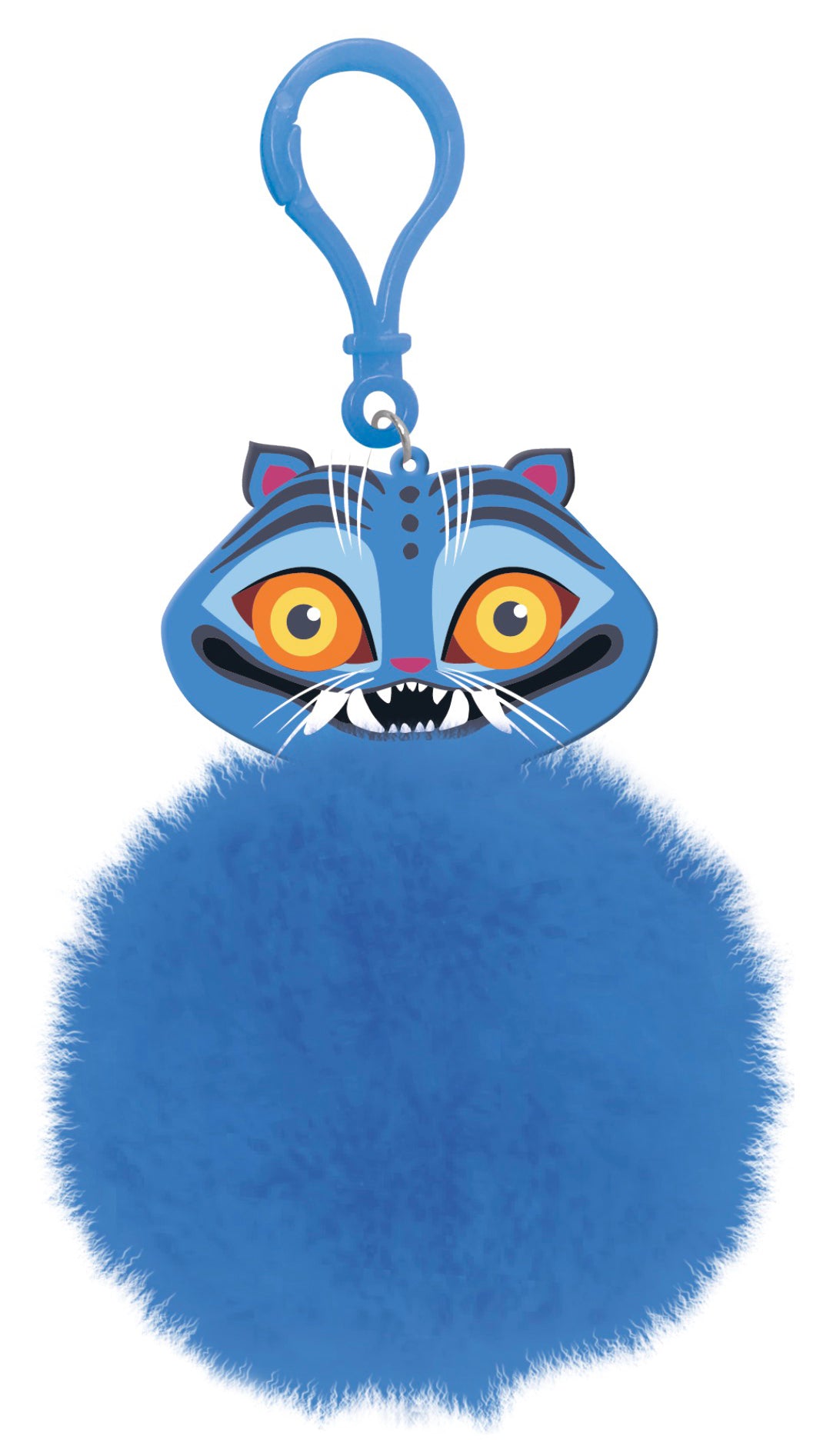 K-Pop Demon Hunters Derpy Pom Pom Keychain