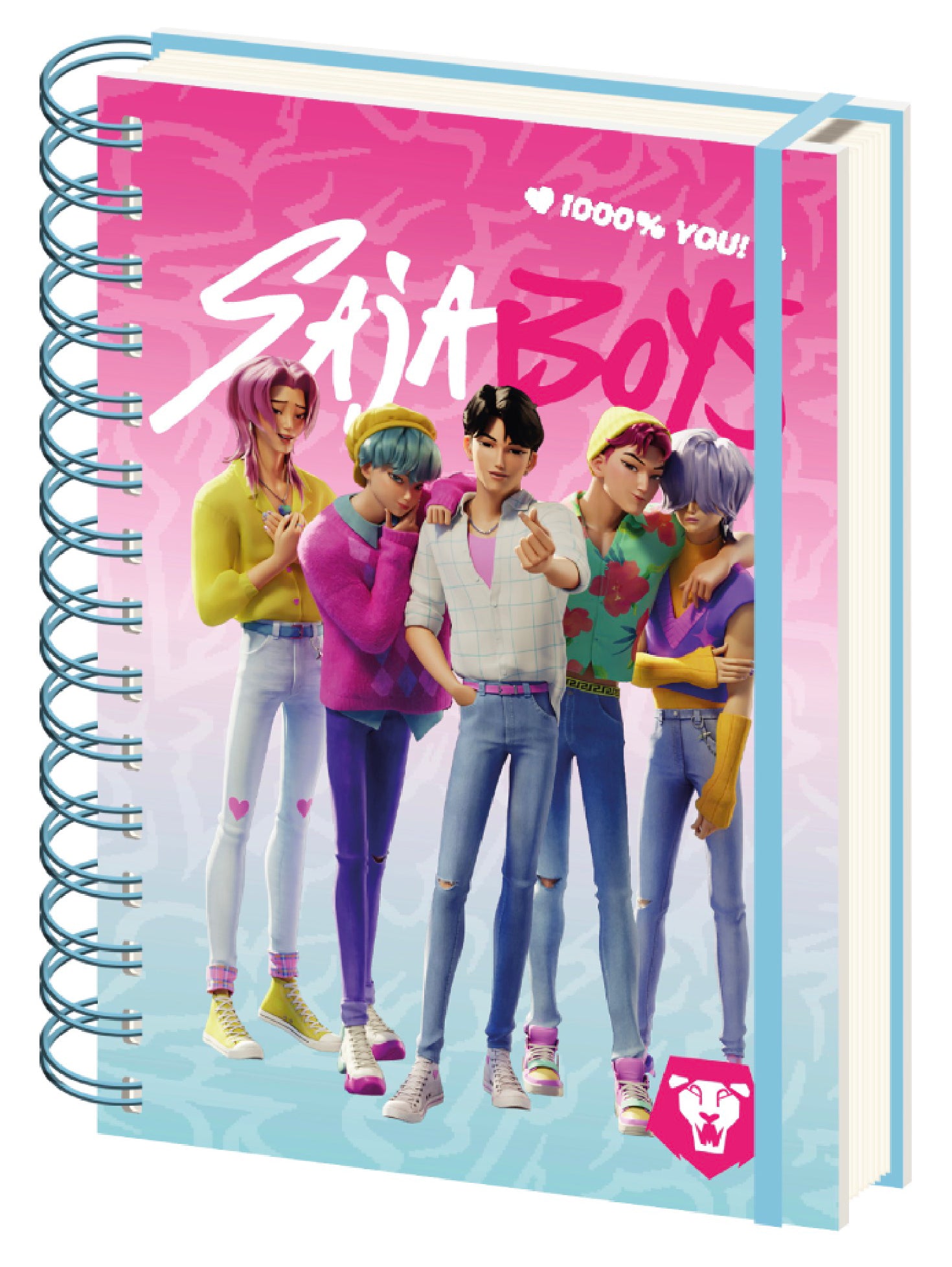K-Pop Demon Hunters Saja Boys A5 Wiro Notebook