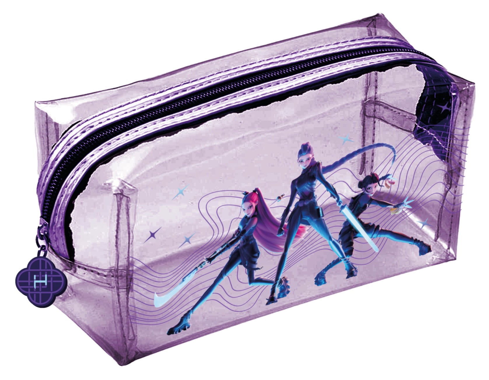 K-Pop Demon Hunters Transparent Pencil Case