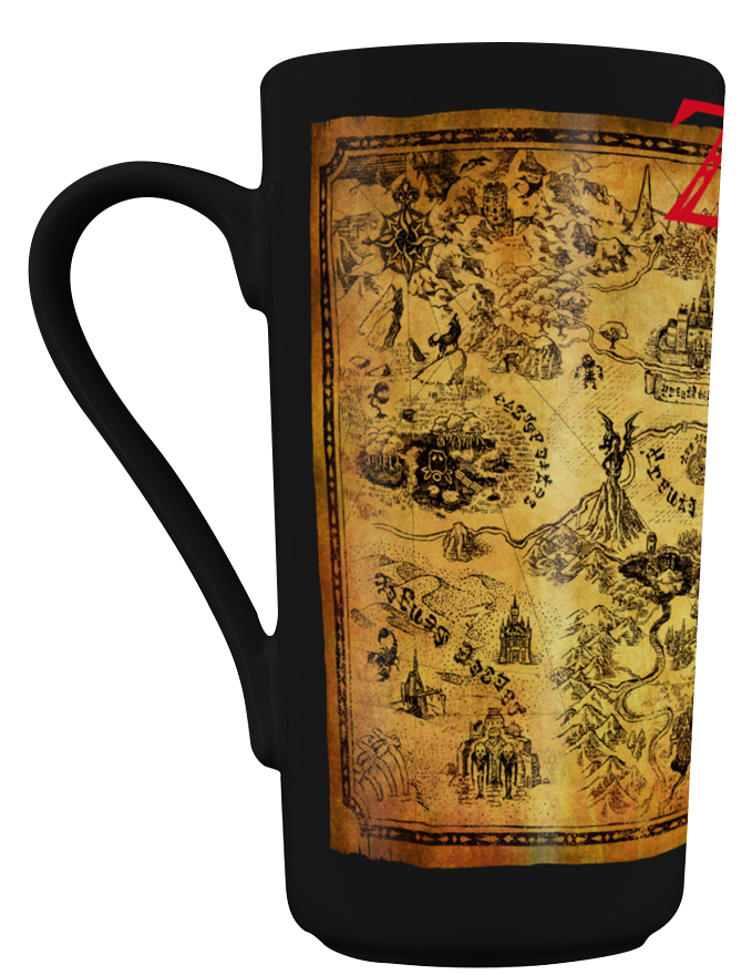 The Legend Of Zelda Map Grande Mug