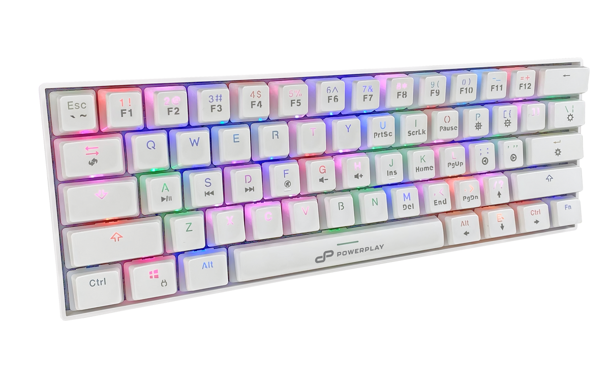 PowerPlay Mini Mechanical Keyboard (White)