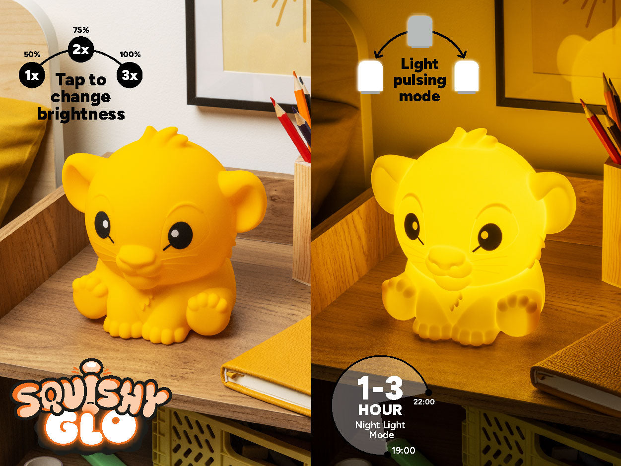 Disney Simba SquishyGlo Light