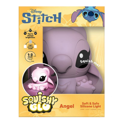 Disney Stitch Angel SquishyGlo Light