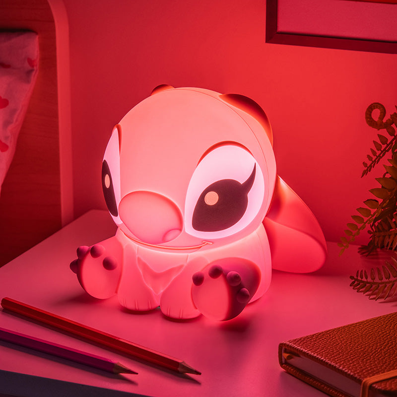 Disney Stitch Angel SquishyGlo Light
