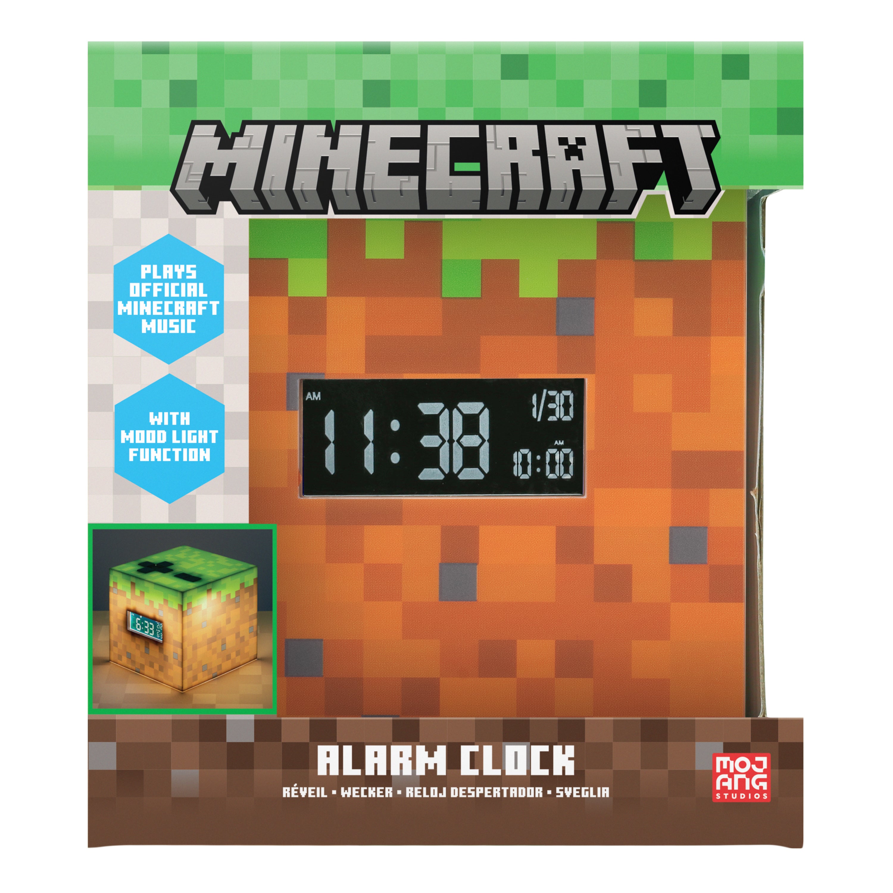 Minecraft Alarm Clock