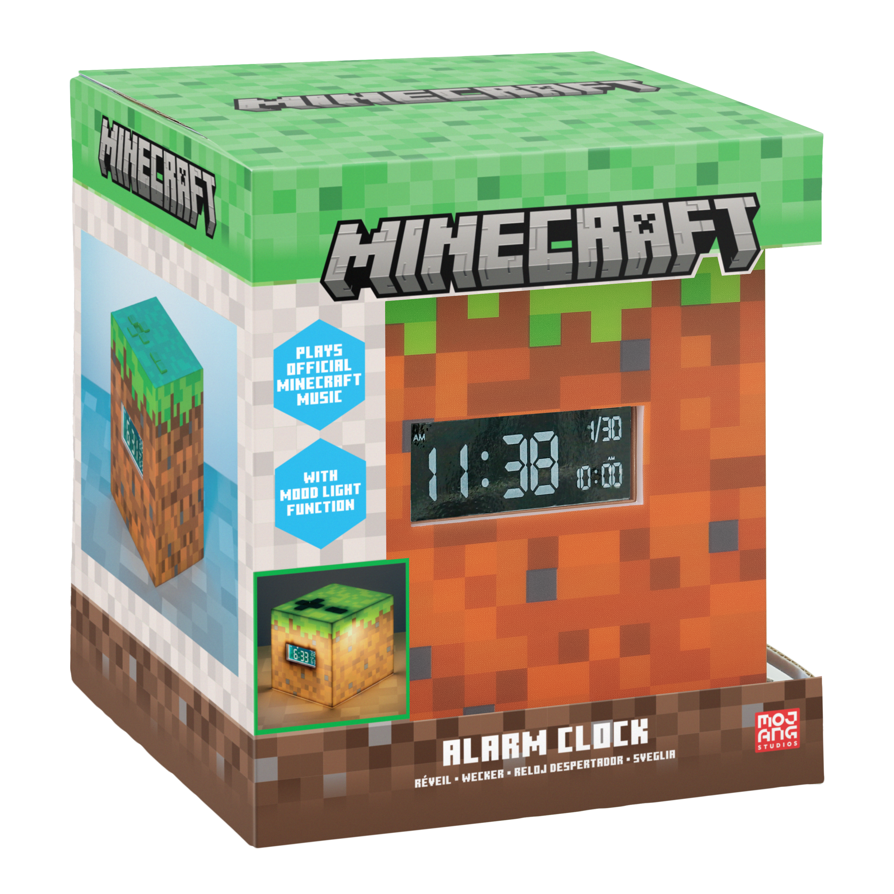 Minecraft Alarm Clock
