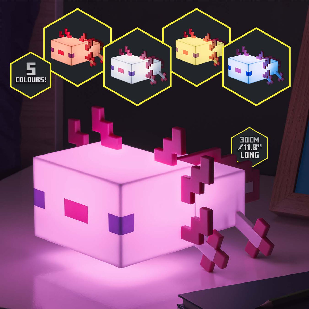 Minecraft Axolotl Light