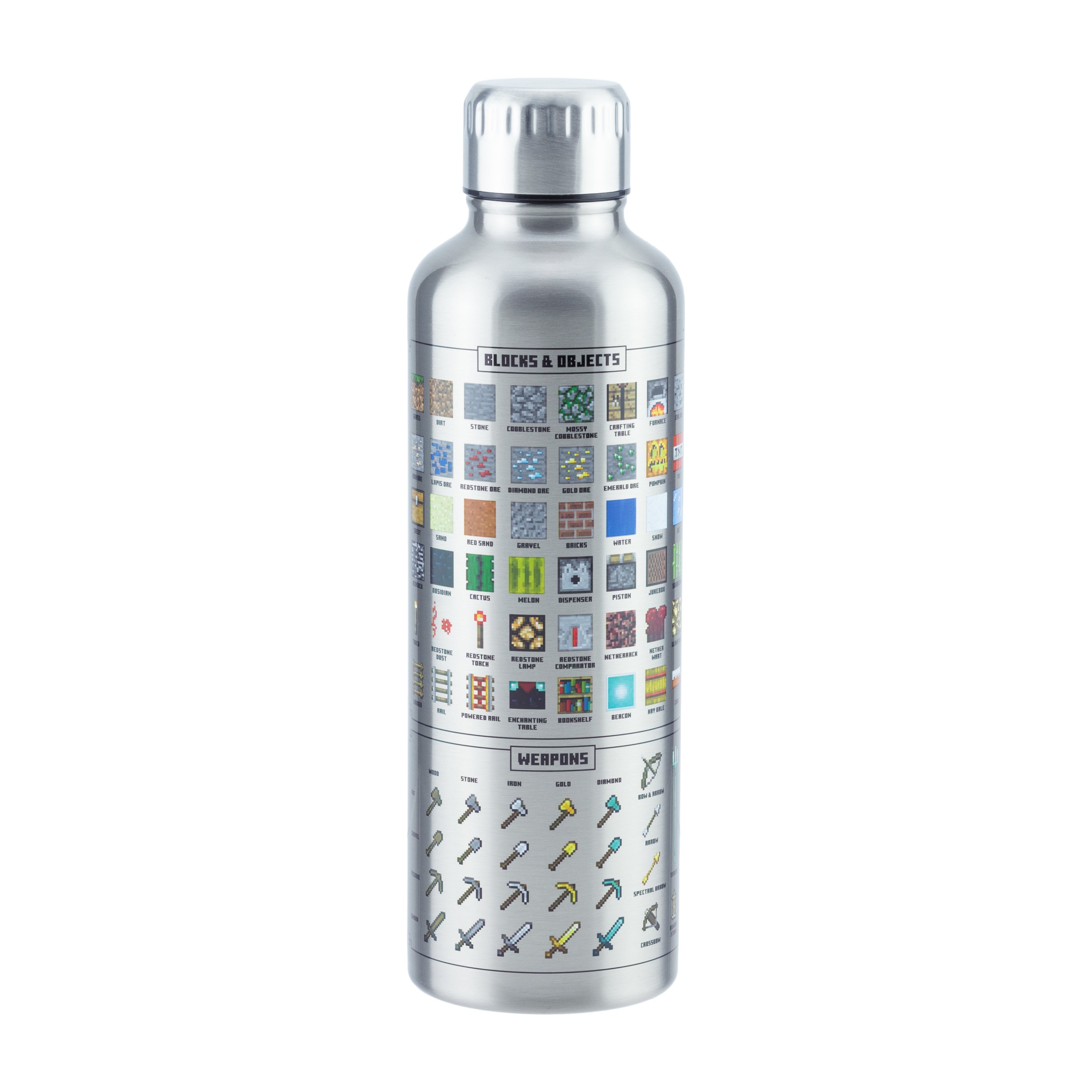 Minecraft Metal Water Bottle