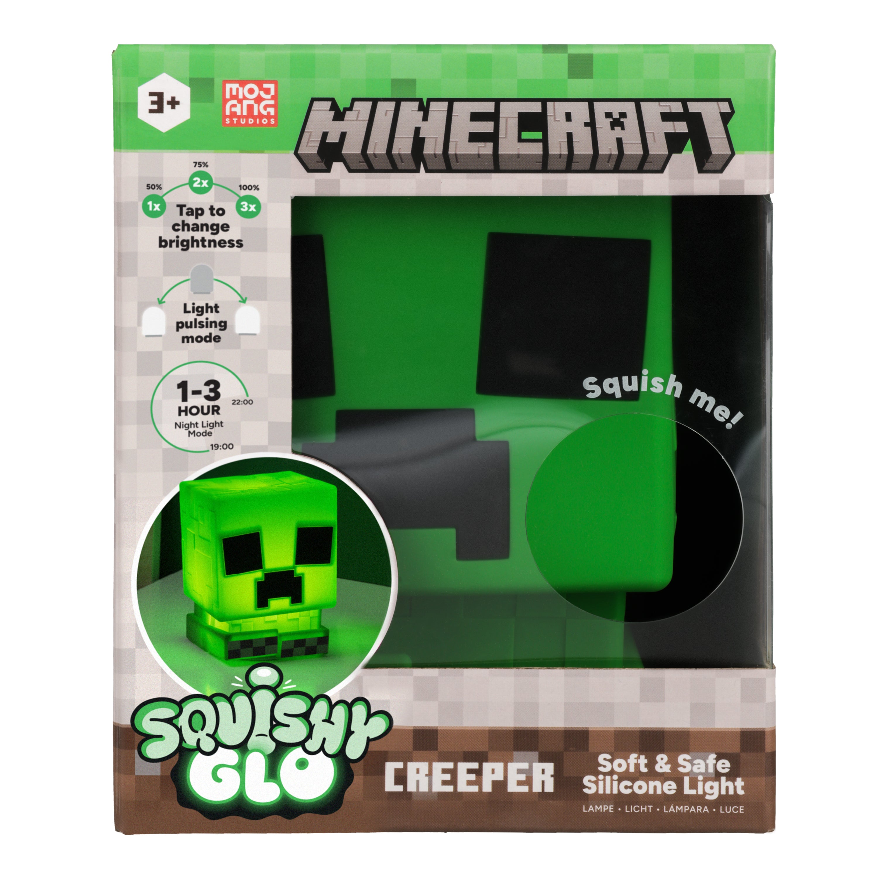 Minecraft Creeper SquishyGlo Light