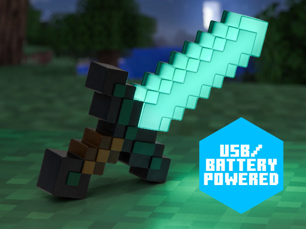 Minecraft Diamond Sword Light