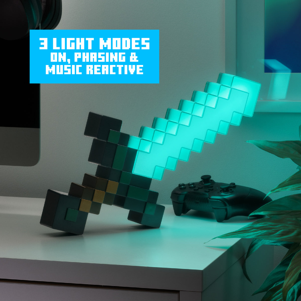 Minecraft Diamond Sword Light