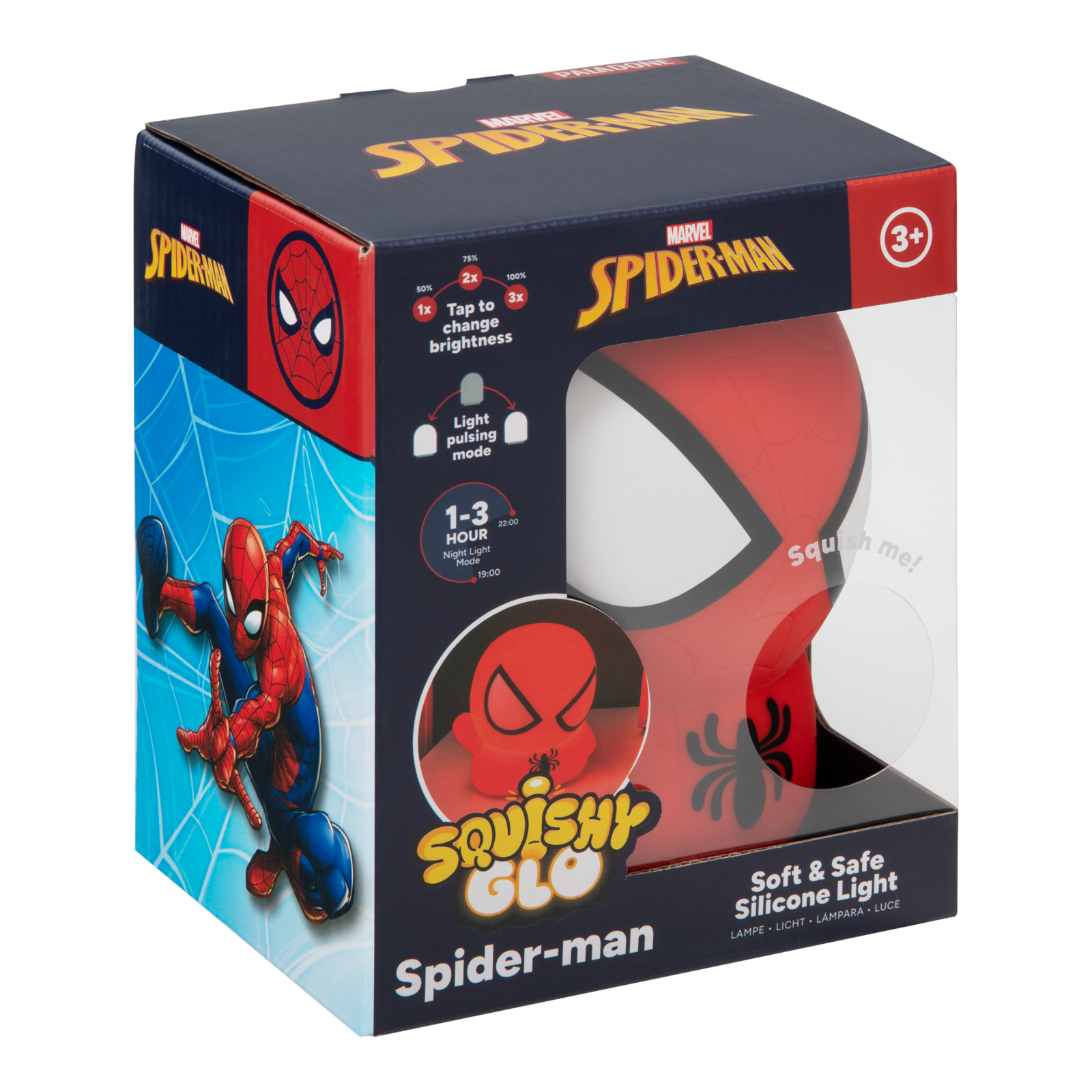 Mavel Spiderman SquishyGlo Light