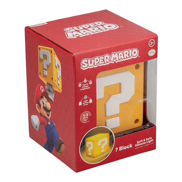Super Mario Question Block SquishyGlo Light