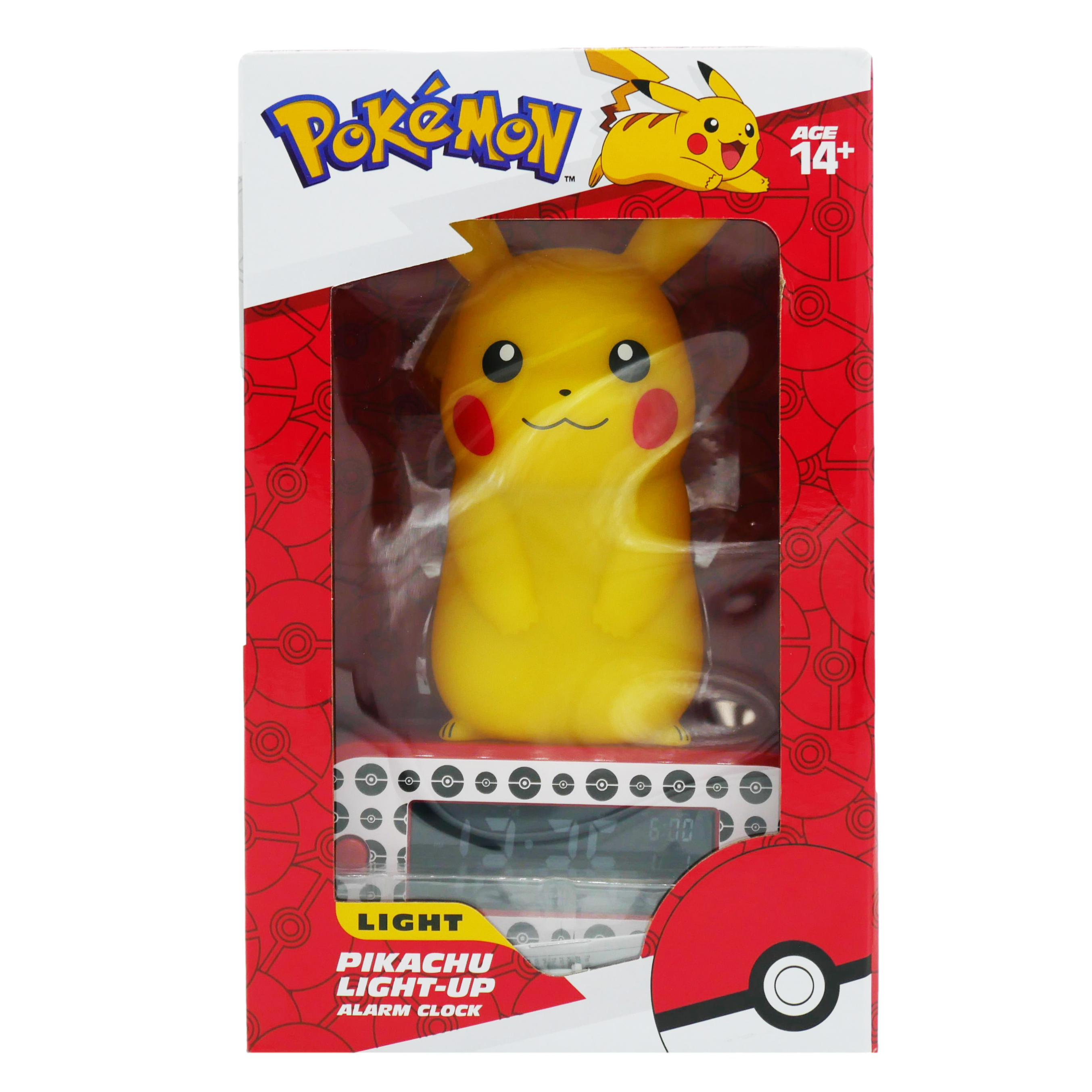 Pokemon Pikachu Light-up Alarm Clock