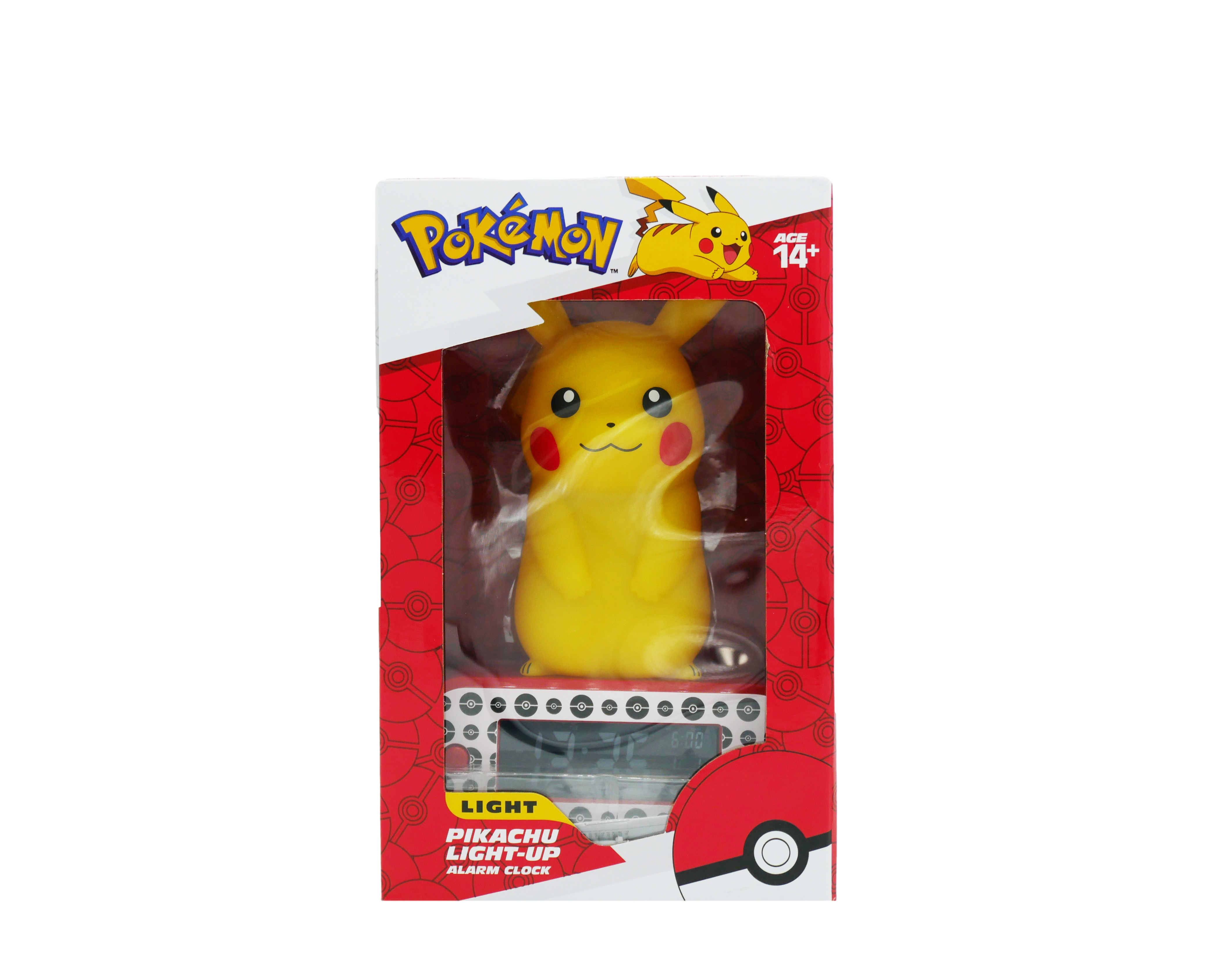 Pokemon Pikachu Light-up Alarm Clock